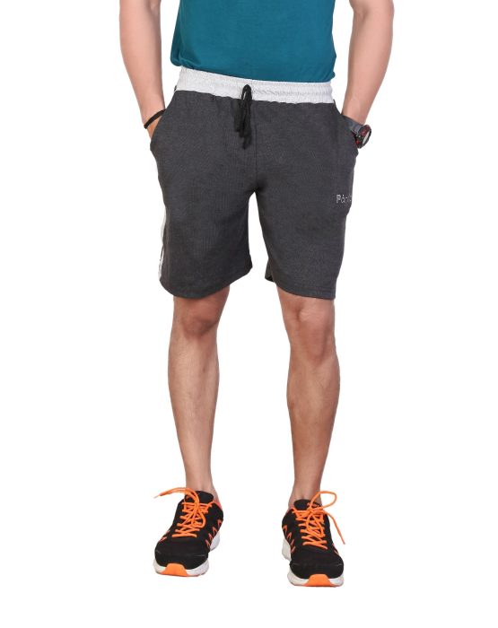 Grey Plus Size Bermuda Shorts - Image 3