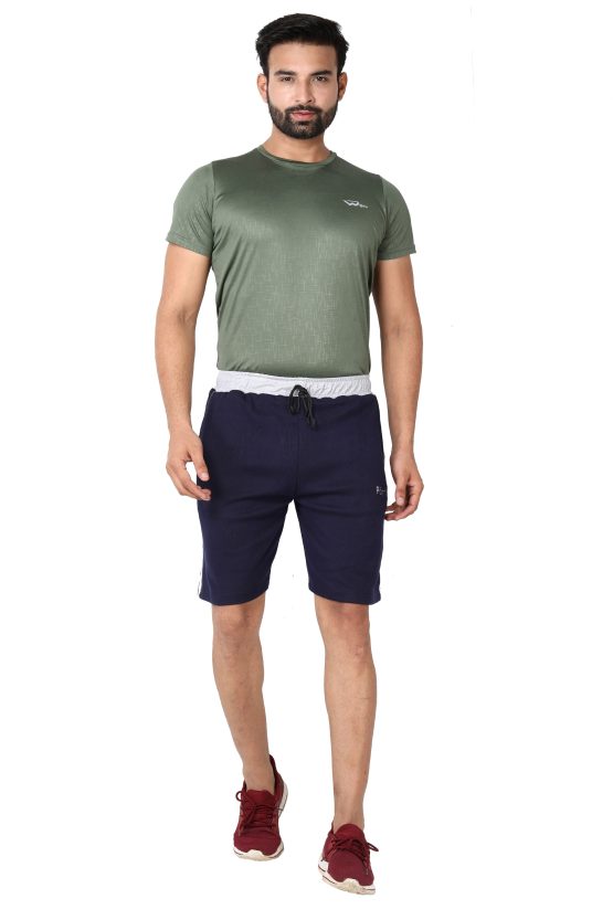 Plus Size Navy Blue Half Pants - Image 5