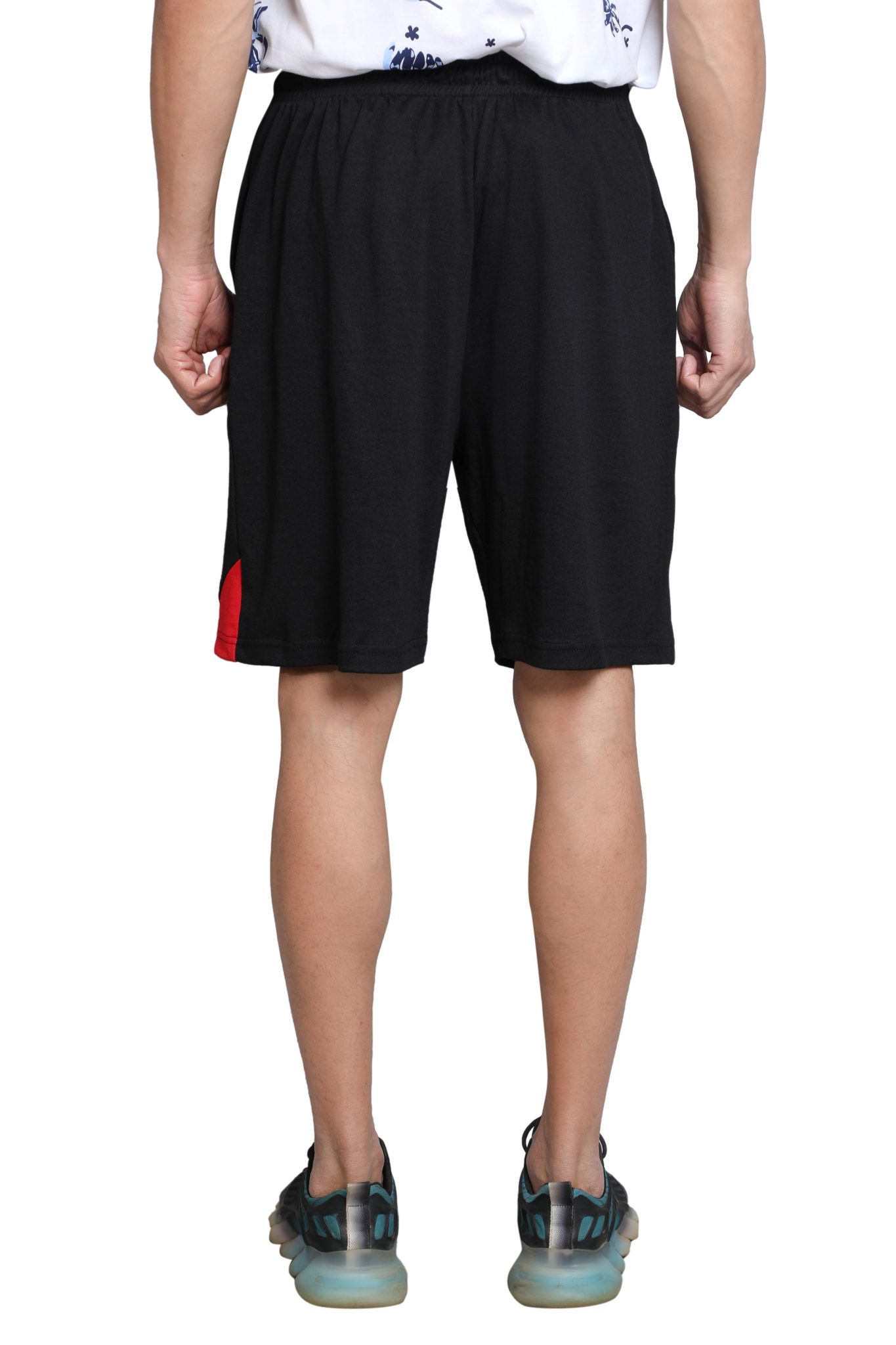 Plus Size Bermuda Shorts Black - Image 4