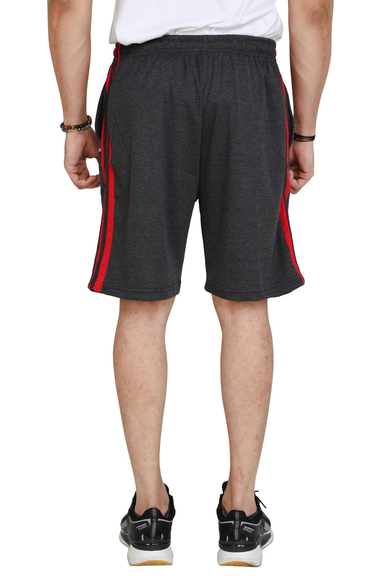 Grey Plus Size Shorts for Men - Image 4