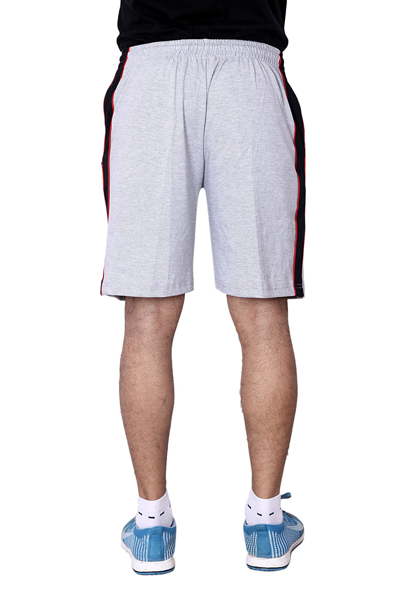 Melange Plus Size Men's Shorts - Image 4