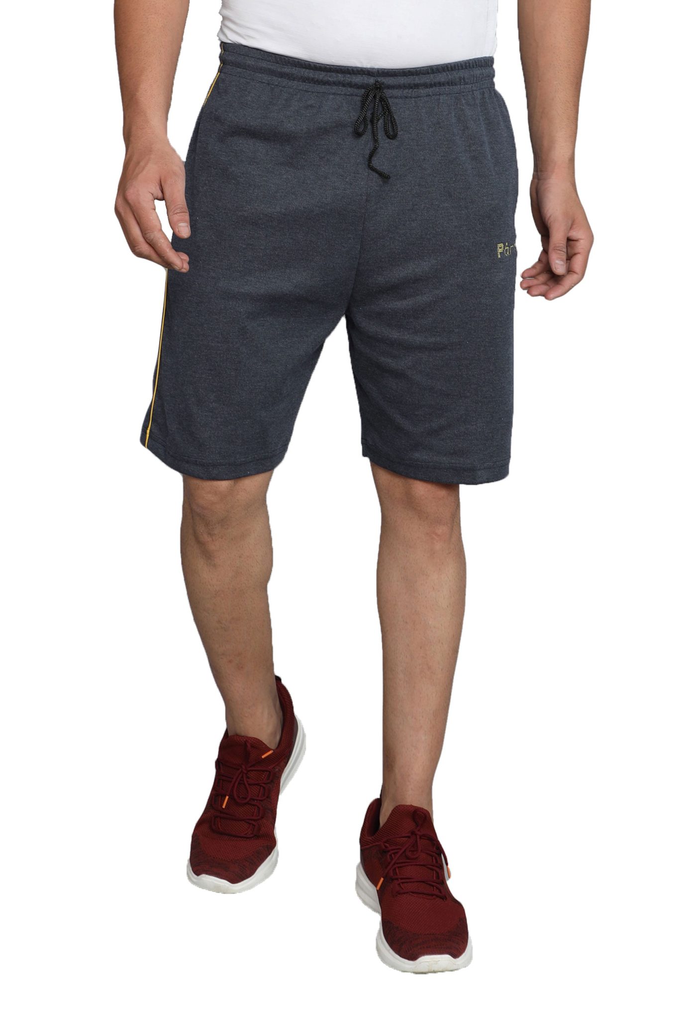 Men's Blue Plus Size Shorts - Image 3
