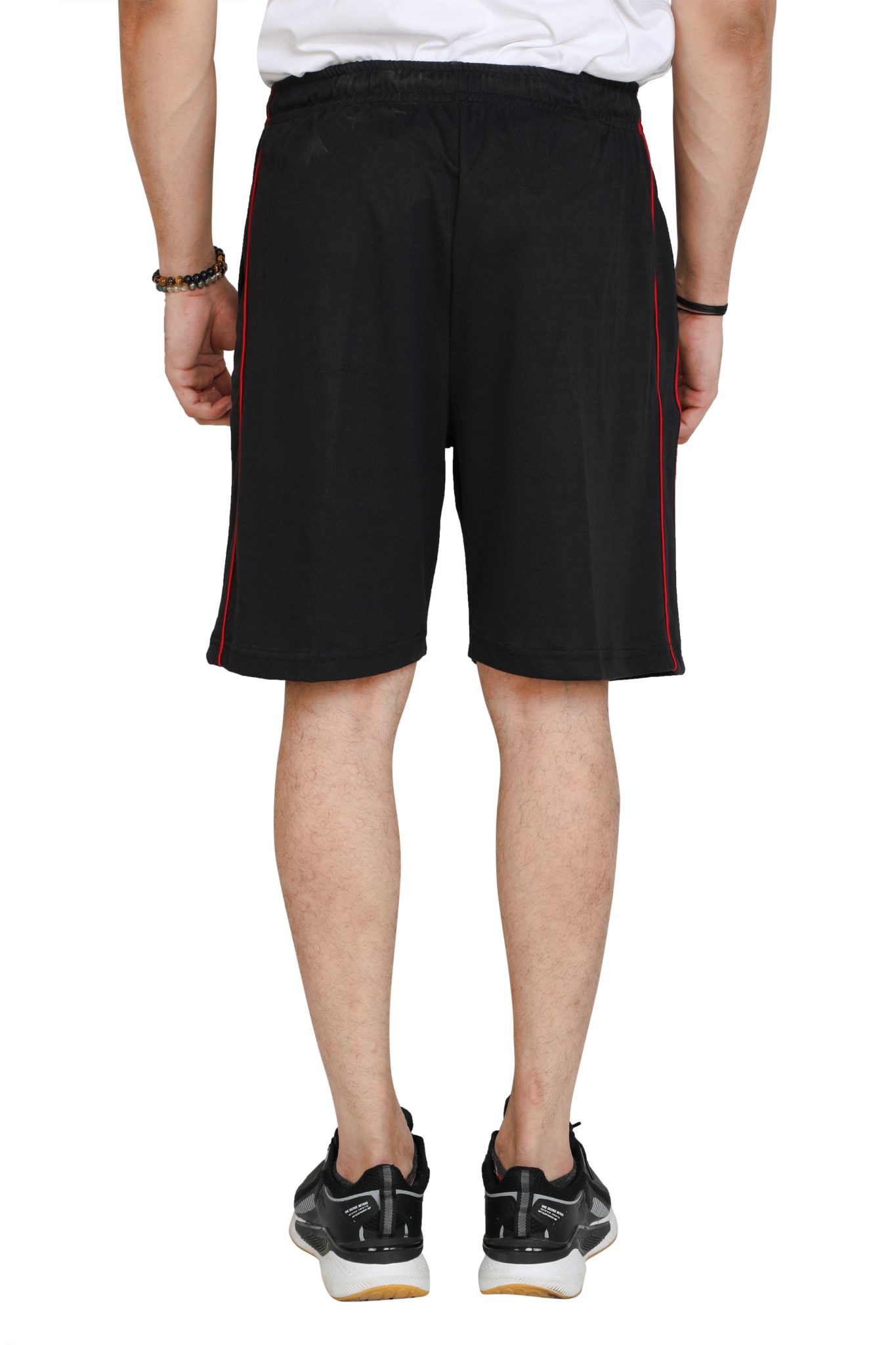 Men's Plus Size Black Shorts - Image 4