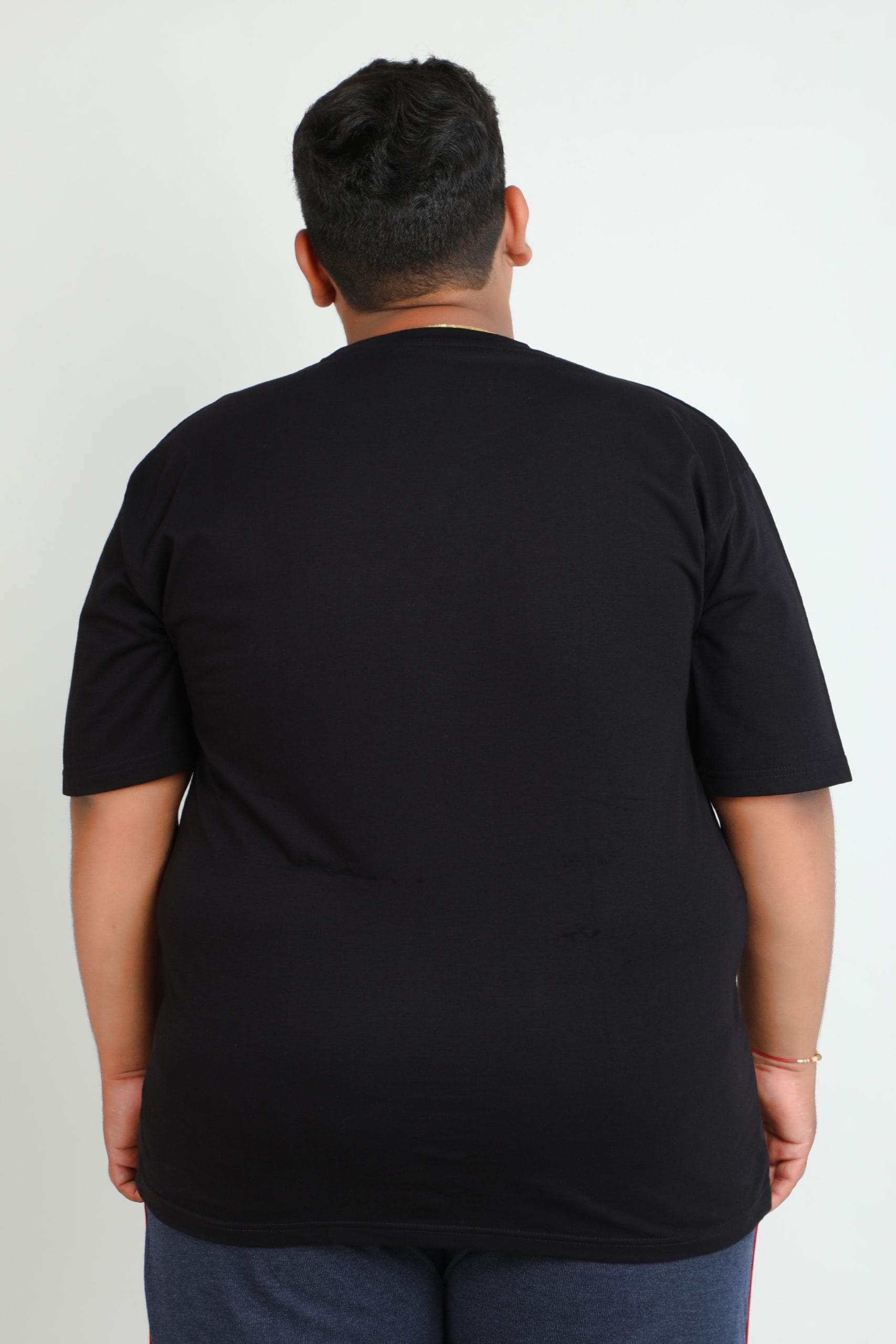 Particle Men's Plus Size "Travel Addict" T-Shirt | 100% Cotton | Relaxed Fit | 3XL to 9XL - Image 4